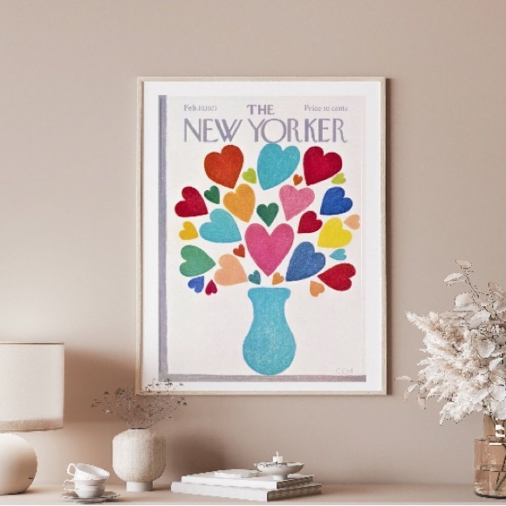 Vintage New Yorker Valentine’s Print